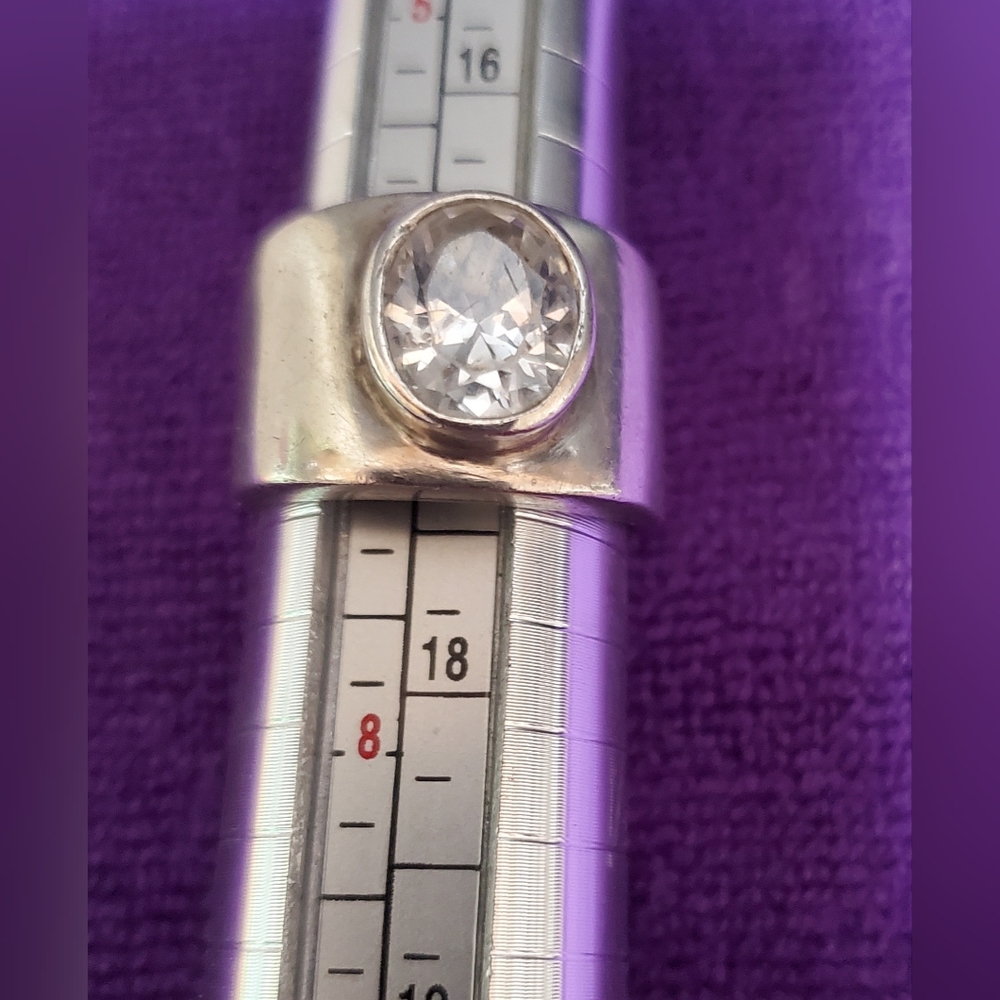 Sterling silver ring - Picture 2 of 5